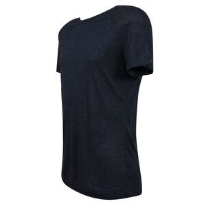 Gianfranco Ferre VERO MA Navy Blue Sheer Cotton Blend Mens T-Shirt